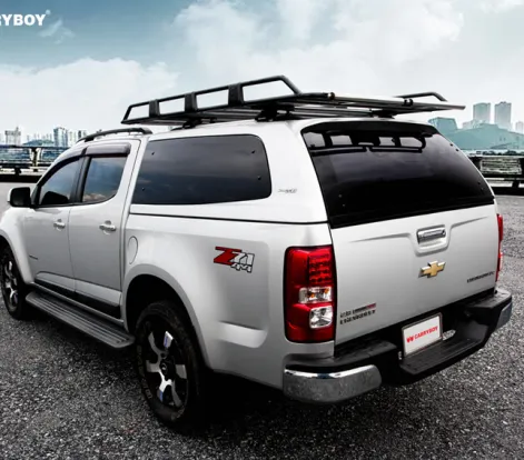 S6 CANOPY S6 FOR CHEVROLET COLORADO 6 hardtop_canopy_fiberglass_series6_pop_out_window_chevrolet_colorado_double_cab_carryboy2_3