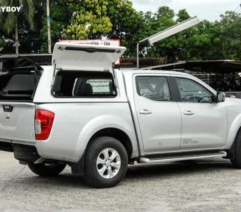 CANOPY WORKMAN (WM) CANOPY WORKMAN FOR NISSAN NP300 NAVARA 2 hardtop_canopy_fiberglass_workman_side_opening_window_nissan_np300_navara_double_cab_carryboy2_1