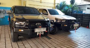 FRONT GUARD Bumper Depan Import 3 Loop Double Cabin Toyota Hilux Rocco 2023  5 ~blog/2023/7/22/whatsapp_image_2023_07_22_at_09_33_37